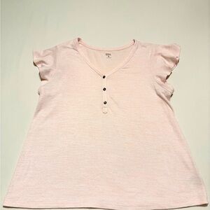 a.n.a Blush knit top